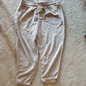 Men's Beige Casual Pants